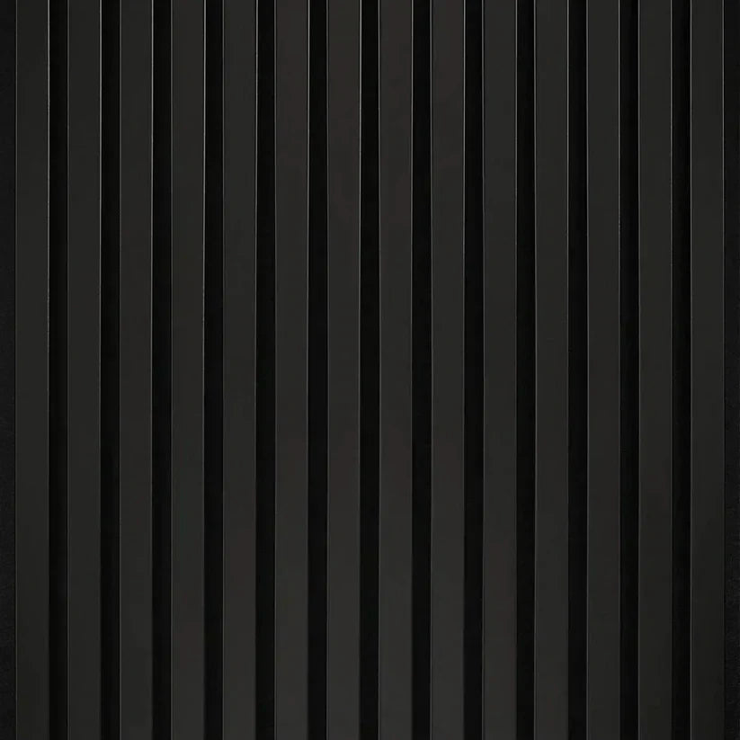 Painéis que imitam madeira com dimensões de 270 × 110 cm